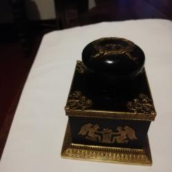 Encrier premier empire en bronze