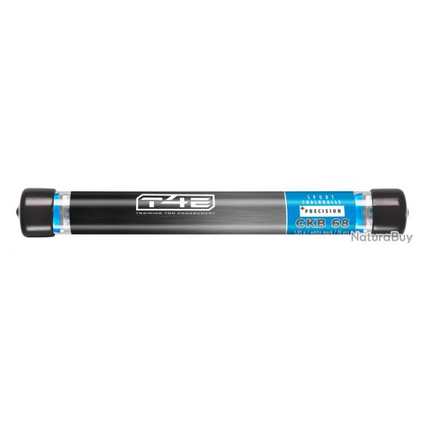 Munition Umarex T4E Billes CRAIE BLANCHE PRECISION CAL.68 X10