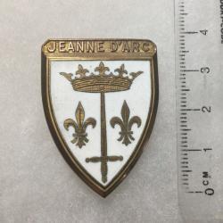 FRANCE MARINE - INSIGNE CROISEUR ÉCOLE JEANNE D'ARC FNFL 1964 Fabrication Courtois Croiseur-école