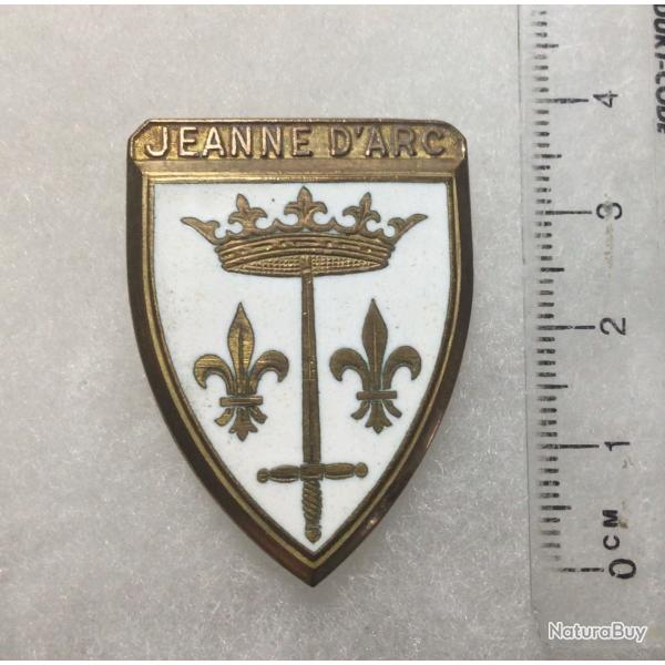 FRANCE MARINE - INSIGNE CROISEUR ÉCOLE JEANNE D'ARC FNFL 1964 Fabrication Courtois Croiseur-école