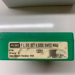 jeux d outil  RCBS 6.5x55 swed