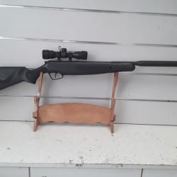 Carabine a plombs Stoeger X20 SUPPRESSOR cal.4,5mm synthetique 19,9j + lunette 4x32