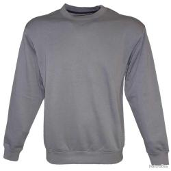 Sweat col rond gris - Pull casual confort