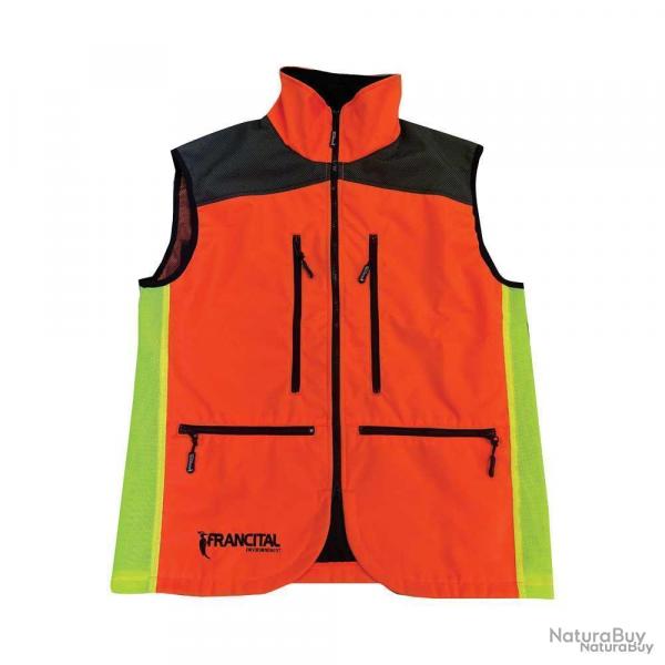 Gilet de traque Francital Atalante 7 Poches Zippes Respirant