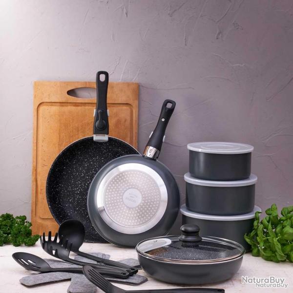 Batterie cuisson Pradel 20 pices alu cramique induction