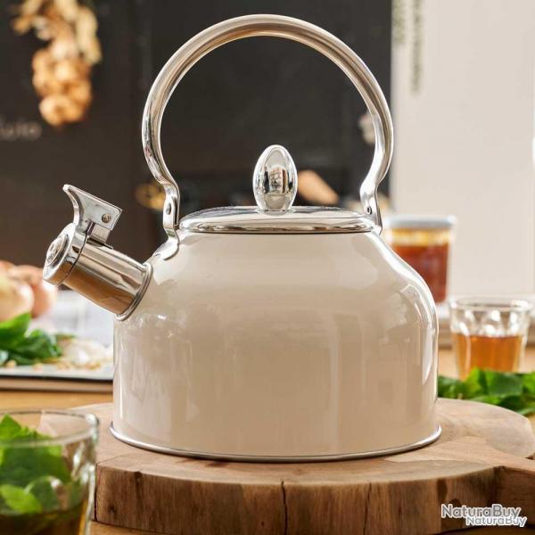 Bouilloire  sifflet Inox 2,5L diam.20cm Toutes feux induction