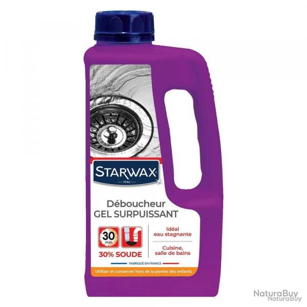 Dboucheur gel surpuissant soude caustique 30% 1L Starwax