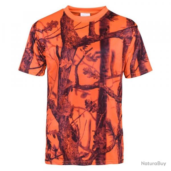 T shirt Ghost Camo Polyester Alvol Col Rond 100