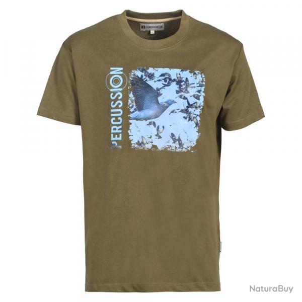 T-shirt Palombe 100% coton 180g/m col rond manches courtese TS