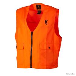 Gilet sécurité Browning orange haute visibilité EPI