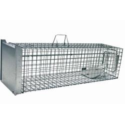 Cage-piège Strong trappe glissière 3 poignées 120X34X24 cm