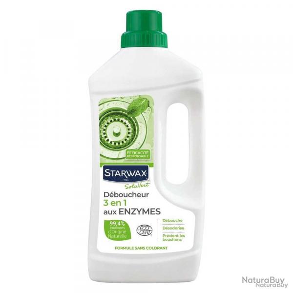 Dbouchoir 3 en 1 aux enzymes naturelles 99,4% Starwax