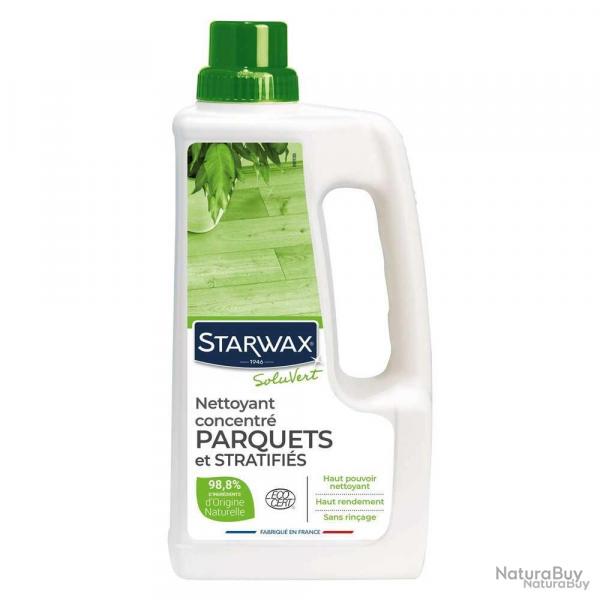 Nettoyant concentr parquets stratifis 98,8% naturel 500ml