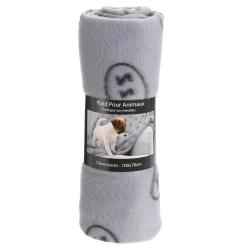 Plaid imprimé 100x70cm - Couverture décorative douce