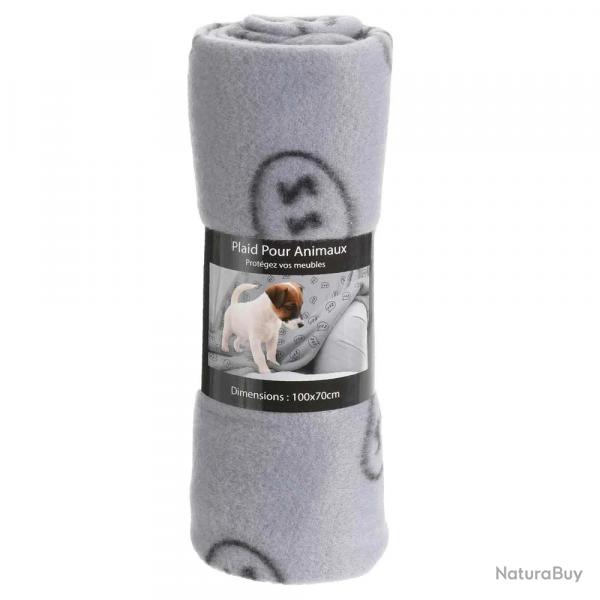 Plaid imprim 100x70cm - Couverture dcorative douce