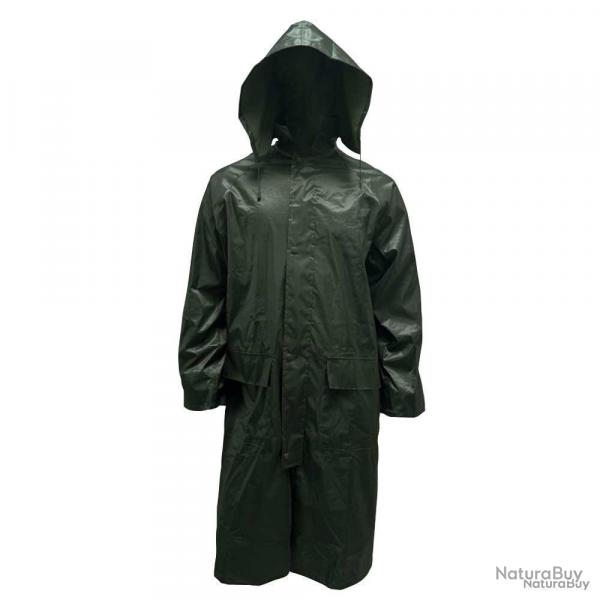 Manteau pluie tanche Treeland vert 100 polyester PVC