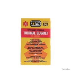 Couverture Thermique Polyester Métallisé Imperméable Léger