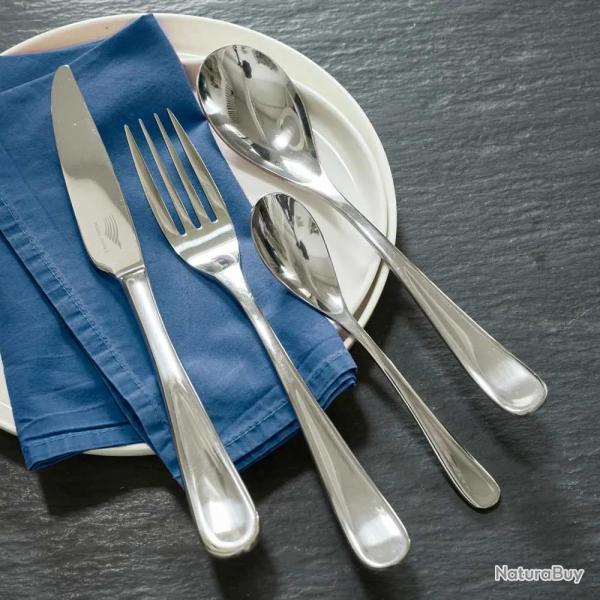 Mnagre Arques 16 pices inox 430+420 couverts complets