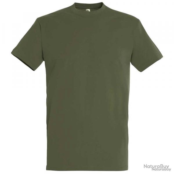 T-Shirt Keiler Hunter kaki 100% coton manches courtes logo 1