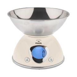 Balance digitale vintage 5kg inox bol 1.2L précision 1g