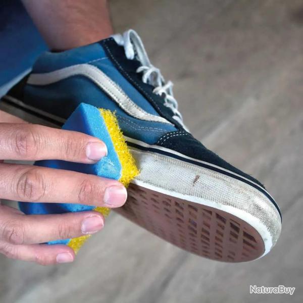 Pierre de nettoyage naturelle 99% + ponge dtachante 375g Starwax