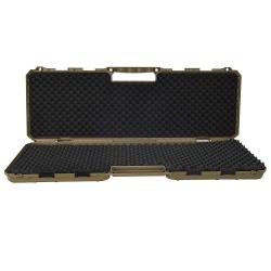 Malette fusil Teamwood mousse 4 verrous pré-percée cadenas