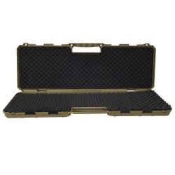 Malette fusil Teamwood mousse 4 verrous pré-percée cadenas