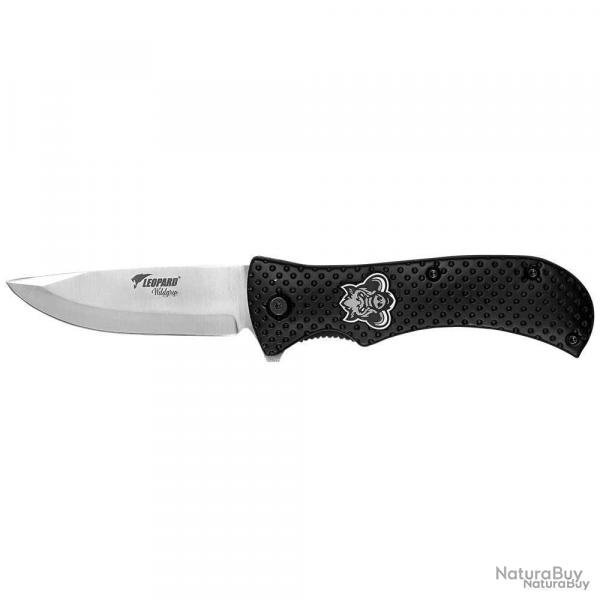 Couteau poche Wildgrip Sanglier lame inox 11cm manche mtal 23cm