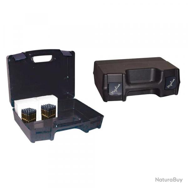 Mallette  munition 37.5x28x13cm clips  serrure combinaison