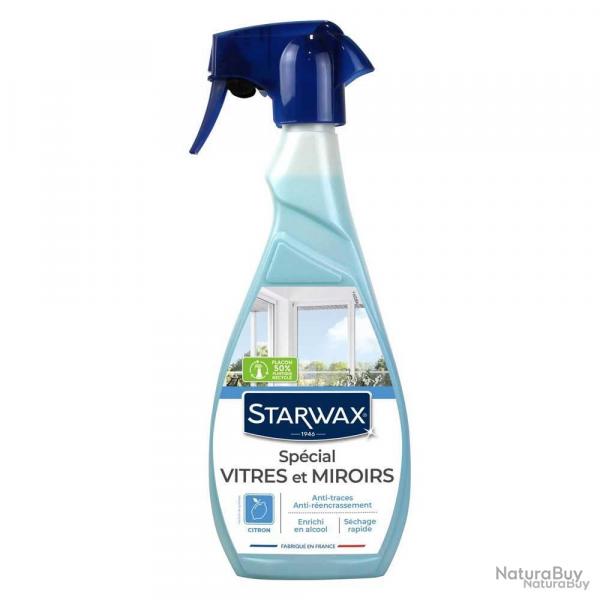 Nettoyant Spcial Vitres et Miroirs Dgraissant Starwax 500ml