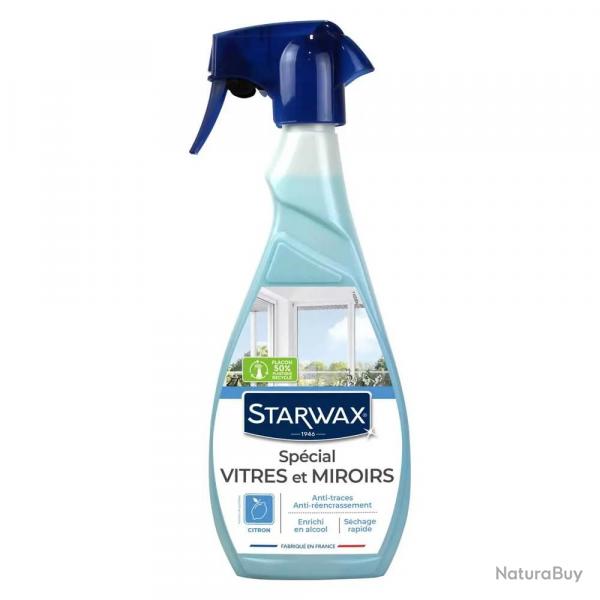 Nettoyant Spcial Vitres et Miroirs Dgraissant Starwax 500ml