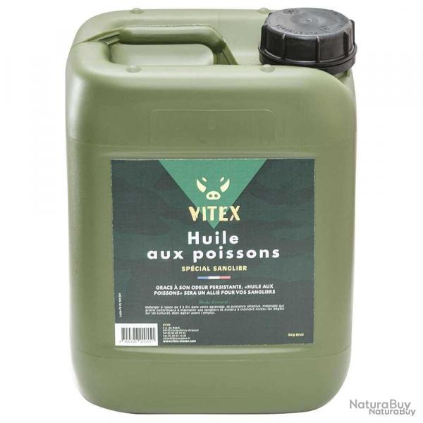 Huile aux poissons 5kg - Complment alimentaire naturel