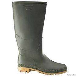 Bottes PVC vertes en plastique