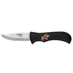 Couteau poche Wildgrip Cerf lame inox 9 cm manche métal 21cm