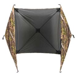 Affût escamotable 3 côtés 1,40x1,40m matière clear view