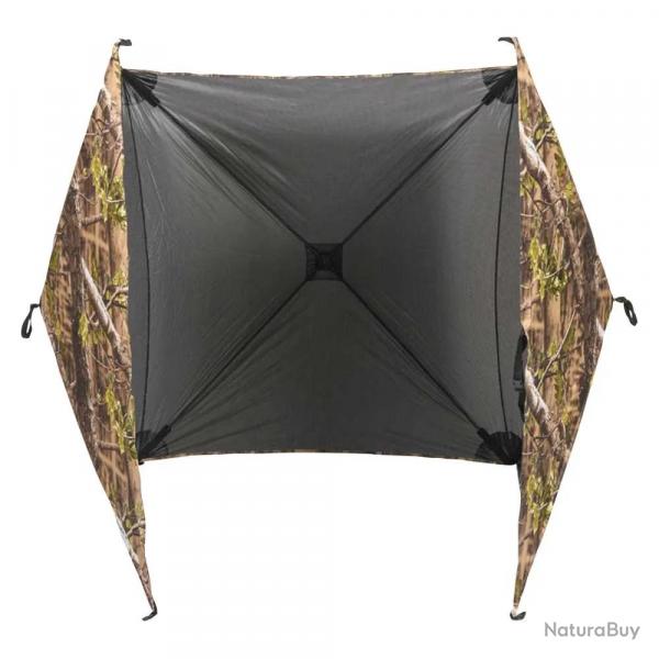 Afft escamotable 3 cts 1,40x1,40m matire clear view