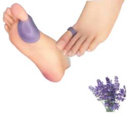 Protège oignons lavande anti-chocs anti-frottements lot de 2