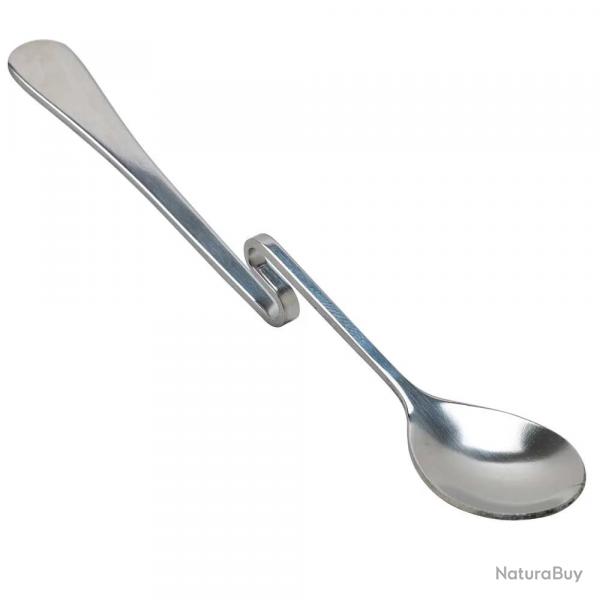 Lot de 2 cuillères à confiture en inox - Couverts dessert