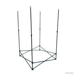 Affût télescopique sans filet 14x14x115cm plié 100x100x170cm