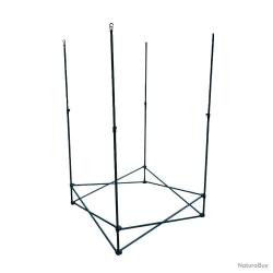 Affût télescopique sans filet 14x14x115cm plié 100x100x170cm