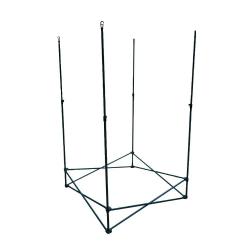 Affût télescopique sans filet 14x14x115cm plié 100x100x170cm