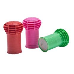 3 Pierres Décapantes Fibre Verre PP 6x4x3.2cm Rouge Rose Vert