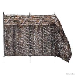 Affût 3D forêt 1.5x3M 3 pieds réglables anti-UV camouflage