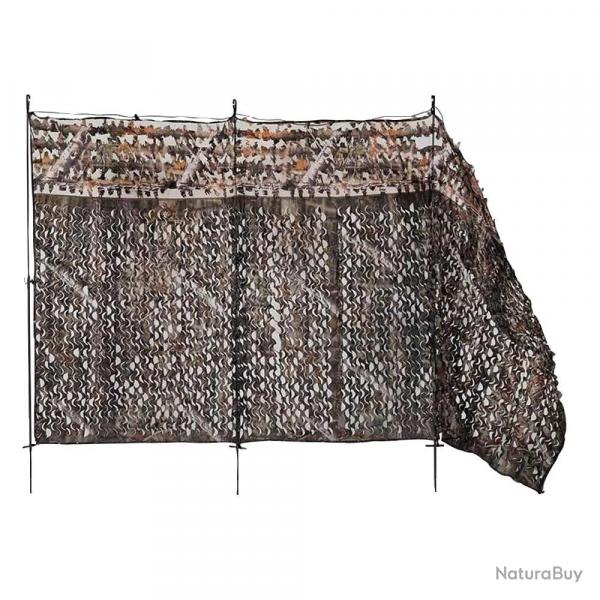 Afft 3D fort 1.5x3M 3 pieds rglables anti-UV camouflage