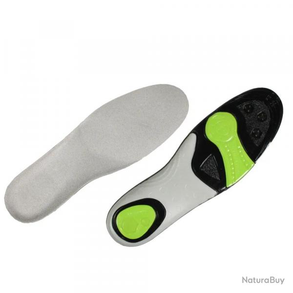 Semelles gel dcoupables pointures 36-40 confort pieds 41 / 46