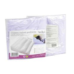 Coussin inclinant gonflable PVC jambes lourdes oreiller