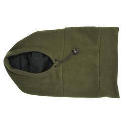 Cagoule polaire réglable douce et chaude - Modèle confortable