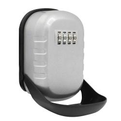 Coffre à clefs aluminium 13.5x9x5cm visserie incluse