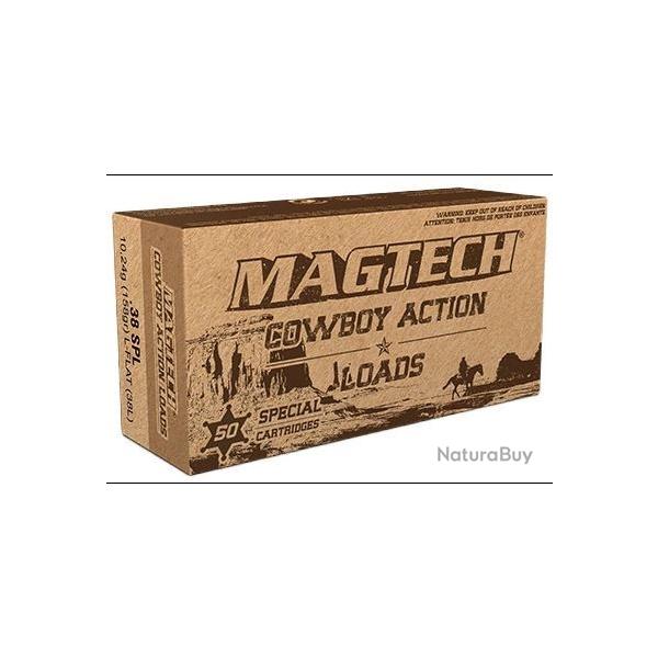 CARTOUCHES MAGTECH COWBOY ACTION 38 SPL 158GR