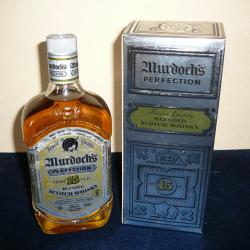 Rare Bouteille Collection Whisky Ecossais Murdoch's Perfection Coffret 15 ans d'âge